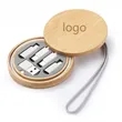 Bamboo Charging Cable Kit | https://www.bestnamebadges.com