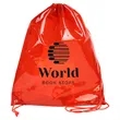 Diamond Clear TPU Drawstring Backpack | https://www.bestnamebadges.com