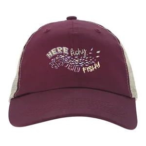 Double Nickle Trucker Meshback Cap | https://www.bestnamebadges.com