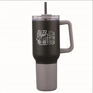 3-in-1 Stainless Steel 20 oz Tumbler and Cooler with Handle | https://www.bestnamebadges.com
