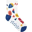 Kids Non-Slip Jacquard Grip Socks | https://www.bestnamebadges.com