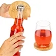 Bamboo Coaster with Bottle Opener | https://www.bestnamebadges.com