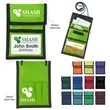 rPET Neck Wallet Badge Holder | https://www.bestnamebadges.com