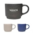 18 Oz. Pebble Grain Textured Ceramic Mug | https://www.bestnamebadges.com