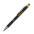 Scroll Metal Ballpoint Pen/Stylus | https://www.bestnamebadges.com
