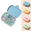 Portable 6-Compartment Medicine Box | https://www.bestnamebadges.com
