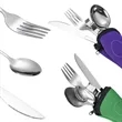 Stainless Steel Cutlery Set (5-Piece) | https://www.bestnamebadges.com