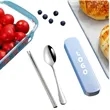 Travel Cutlery Set with Carrying Case | https://www.bestnamebadges.com