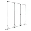 10' TRIGA Go Wall Hardware | https://www.bestnamebadges.com