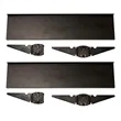 Double Astra Shelf For 3'W Wall | https://www.bestnamebadges.com