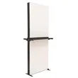Double Astra Shelf For 3'W Wall | https://www.bestnamebadges.com