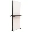 Double Astra Shelf For 3'W Wall | https://www.bestnamebadges.com