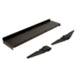 Single Astra Shelf For 3'W Wall | https://www.bestnamebadges.com