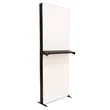 Single Astra Shelf For 3'W Wall | https://www.bestnamebadges.com