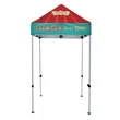 5' Economy Plus Tent Kit (Dye Sub Full-Color Full-Bleed) | https://www.bestnamebadges.com