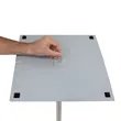 Wayfinding Rectangle Sign Post Kit (Eight Signs) | https://www.bestnamebadges.com
