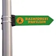 Wayfinding Sign Arrow Horizontal Kit | https://www.bestnamebadges.com