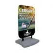 50" EuroFit Flex Sign Kit with Ballast Base | https://www.bestnamebadges.com