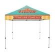 10' Economy Plus Tent Kit (Dye Sub Full-Color Full-Bleed) | https://www.bestnamebadges.com
