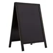 Economy Wood A-Frame Chalkboard Hardware Kit | https://www.bestnamebadges.com