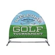 5'W x 4'H Sunrise Multisurface Sign Single-Sided Kit | https://www.bestnamebadges.com