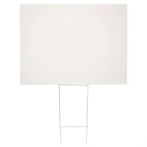 36" x 24" Corrugated Plastic Sign Kit (Blank)