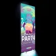3' x 8' Fusion Glo Display Kit | https://www.bestnamebadges.com