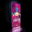 3' x 6.5' Fusion Glo Display Kit | https://www.bestnamebadges.com