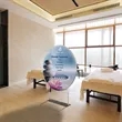 60" EuroFit Round Banner Display Kit | https://www.bestnamebadges.com