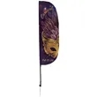 10' Stadium Flutter Flag Kit Single-Sided | https://www.bestnamebadges.com