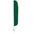 18' Solid-Color Stadium Flutter Flag Kit Single-Sided | https://www.bestnamebadges.com