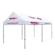 10' x 20' Gable Tent Kit (Full-Color Imprint, 6 Locations) | https://www.bestnamebadges.com