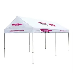 10' x 20' Gable Tent Kit (Full-Color Imprint, 12 Locations)