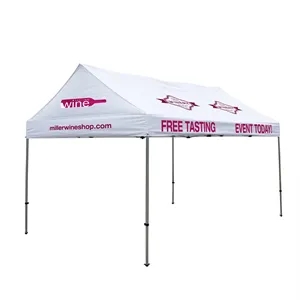 10' x 15' Gable Tent Kit (Full-Color Imprint, 9 Locations)