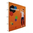 10' Tall Splash Floor Display Face Kit (Recycled Polyester) | https://www.bestnamebadges.com