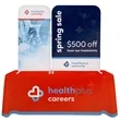 2' EuroFit Tabletop Straight Wall Wall Kit | https://www.bestnamebadges.com