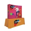 6' Curved Splash Tabletop Wrap Kit (Block-Out) | https://www.bestnamebadges.com