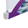 Flex Banner Display Single-Banner with Lit Racks Kit | https://www.bestnamebadges.com