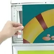 Uptown Accent A-Frame | https://www.bestnamebadges.com