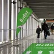 6.5' Value Teardrop Sail Sign Flag - 2-Sided with Cross Base | https://www.bestnamebadges.com