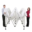 10' Standard Tent Kit (Full-Color Imprint, 4 Locations) | https://www.bestnamebadges.com