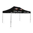 15' Premium Tent Kit (Imprinted, 4 Locations) | https://www.bestnamebadges.com
