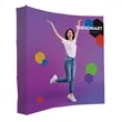 8' Curved Splash Floor Display Wrap Kit (Recycled Polyester) | https://www.bestnamebadges.com