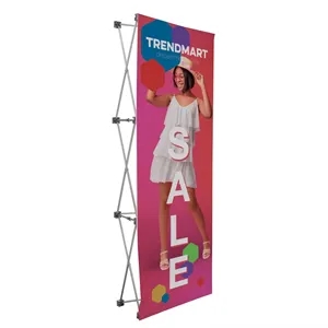 3' Straight Splash Floor Display Face Kit Recycled Polyester