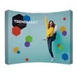 10' Curved Splash Floor Display Wrap Kit -Recycled Polyester | https://www.bestnamebadges.com