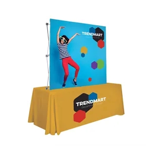 6' Straight Splash Tabletop Face Kit (Recycled Polyester)