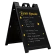 Signicade Deluxe A-Frame Chalkboard Kit | https://www.bestnamebadges.com