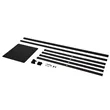30" Everyday Snap Rail Banner Display Hardware | https://www.bestnamebadges.com