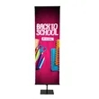 24" Everyday Snap Rail Banner Display Kit | https://www.bestnamebadges.com
