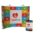 10' Echo Pop-Up Display Kit (Mural with Lights) | https://www.bestnamebadges.com